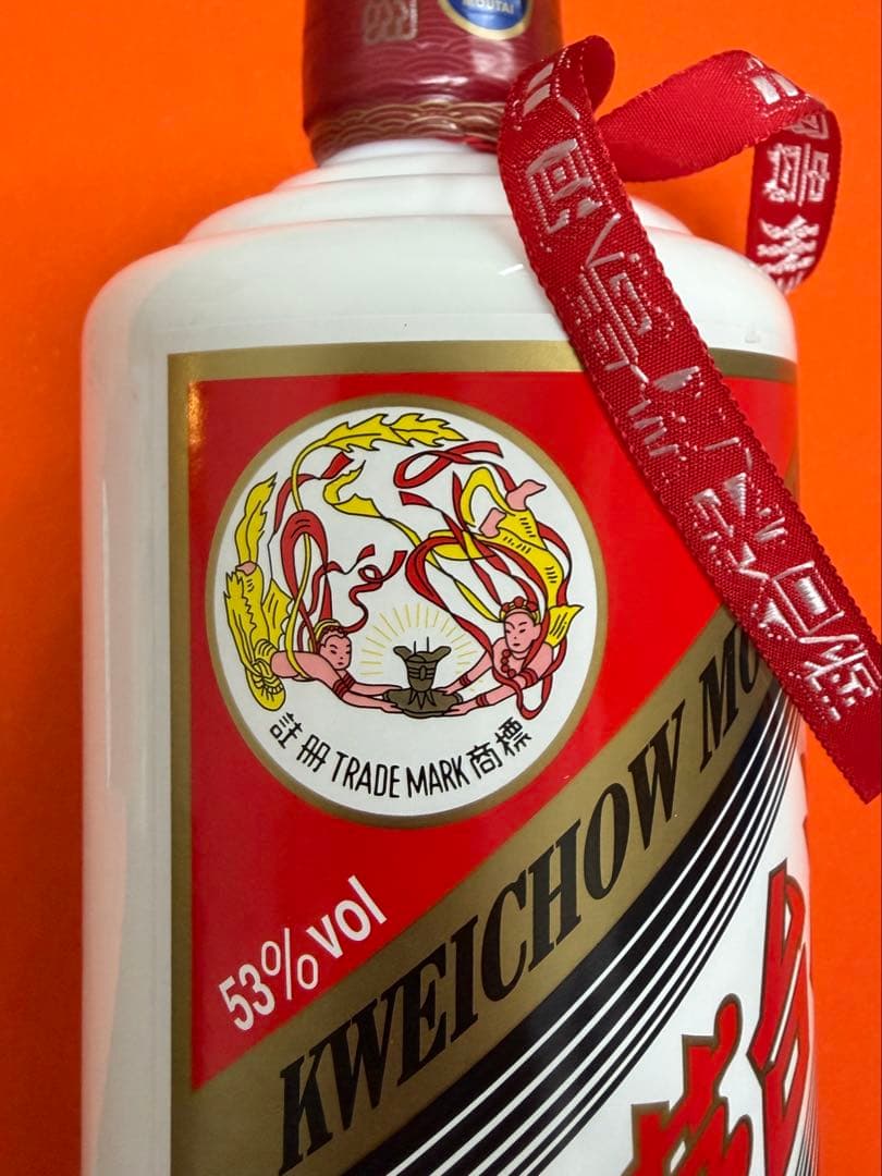 貴州茅台酒　MOUTAI 白酒天女ラベル500ml 53度