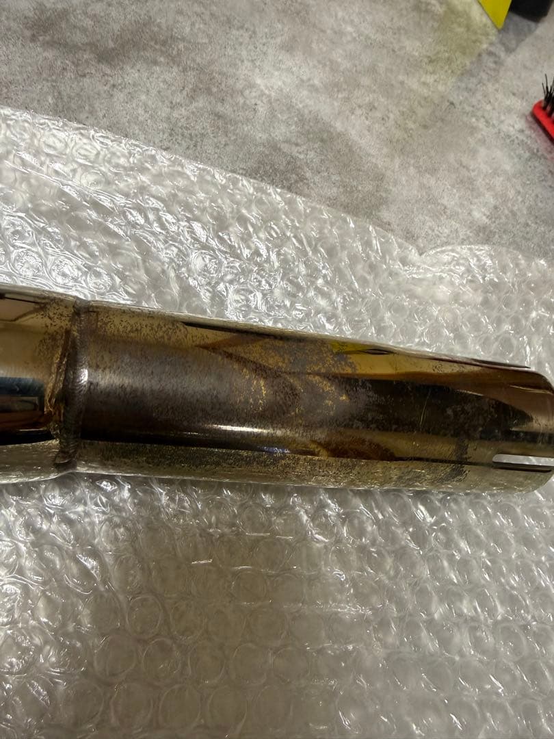 SR400 GOODS テーパーコーンマフラー　タイプ2