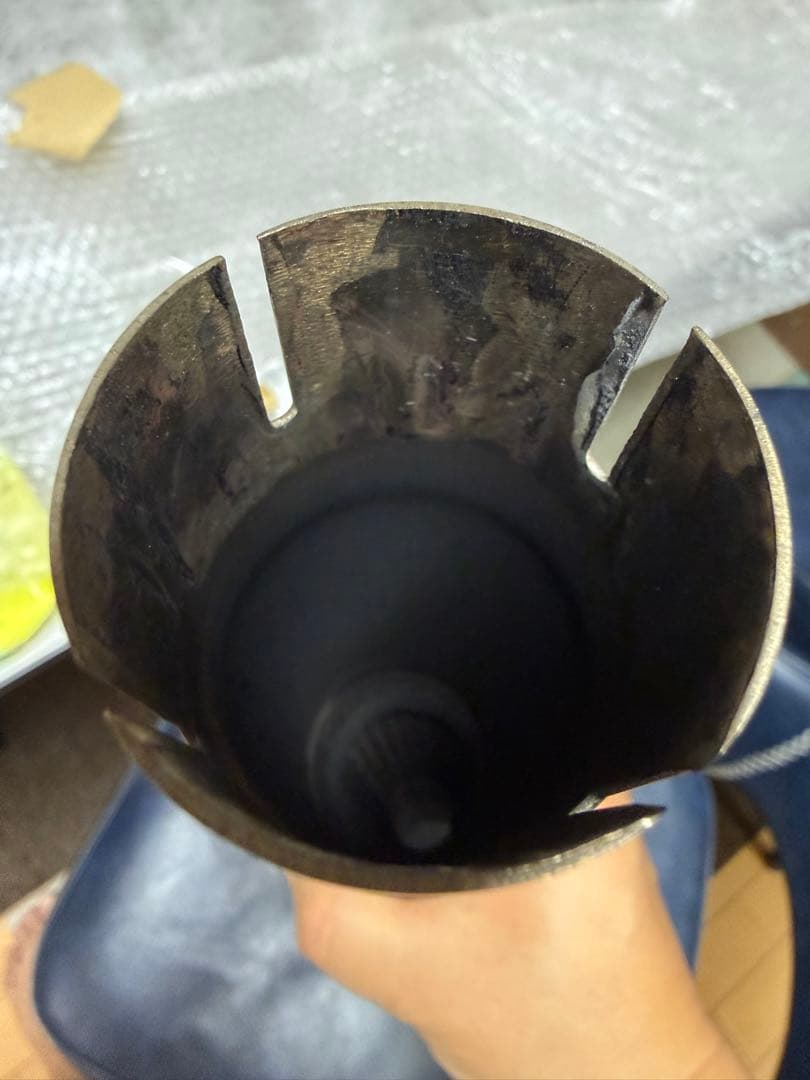 SR400 GOODS テーパーコーンマフラー　タイプ2