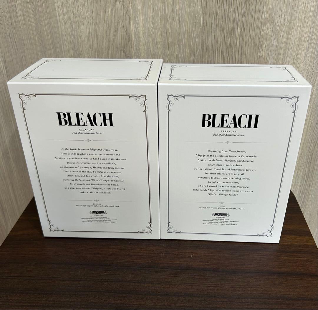 一部新品未開封　BLEACH　破面・滅亡篇　初回限定版　BOX付き　全巻セット