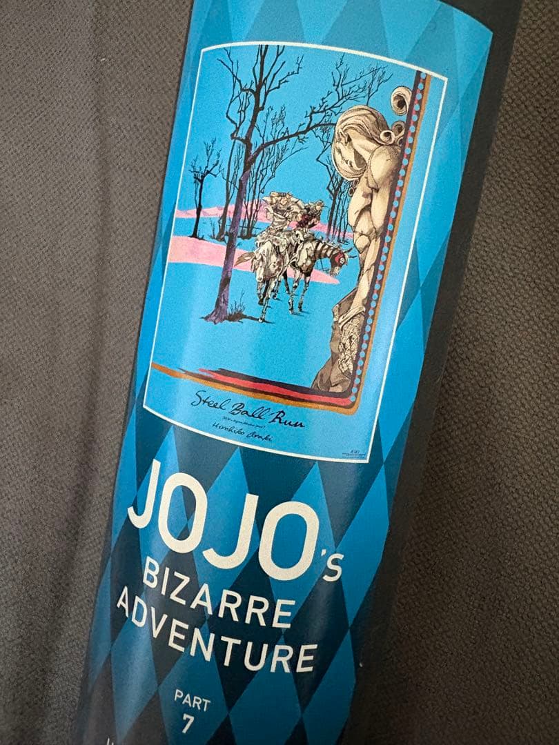 JOJO 荒木飛呂彦原画展 第7部B2ポスター