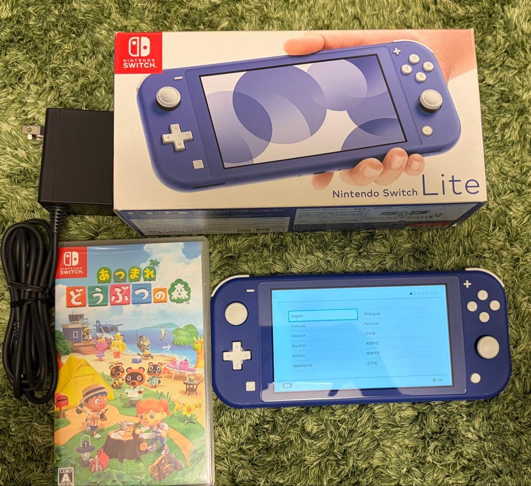 M様、Nintendo Switch Lite 本体 + あつまれ どうぶつの森