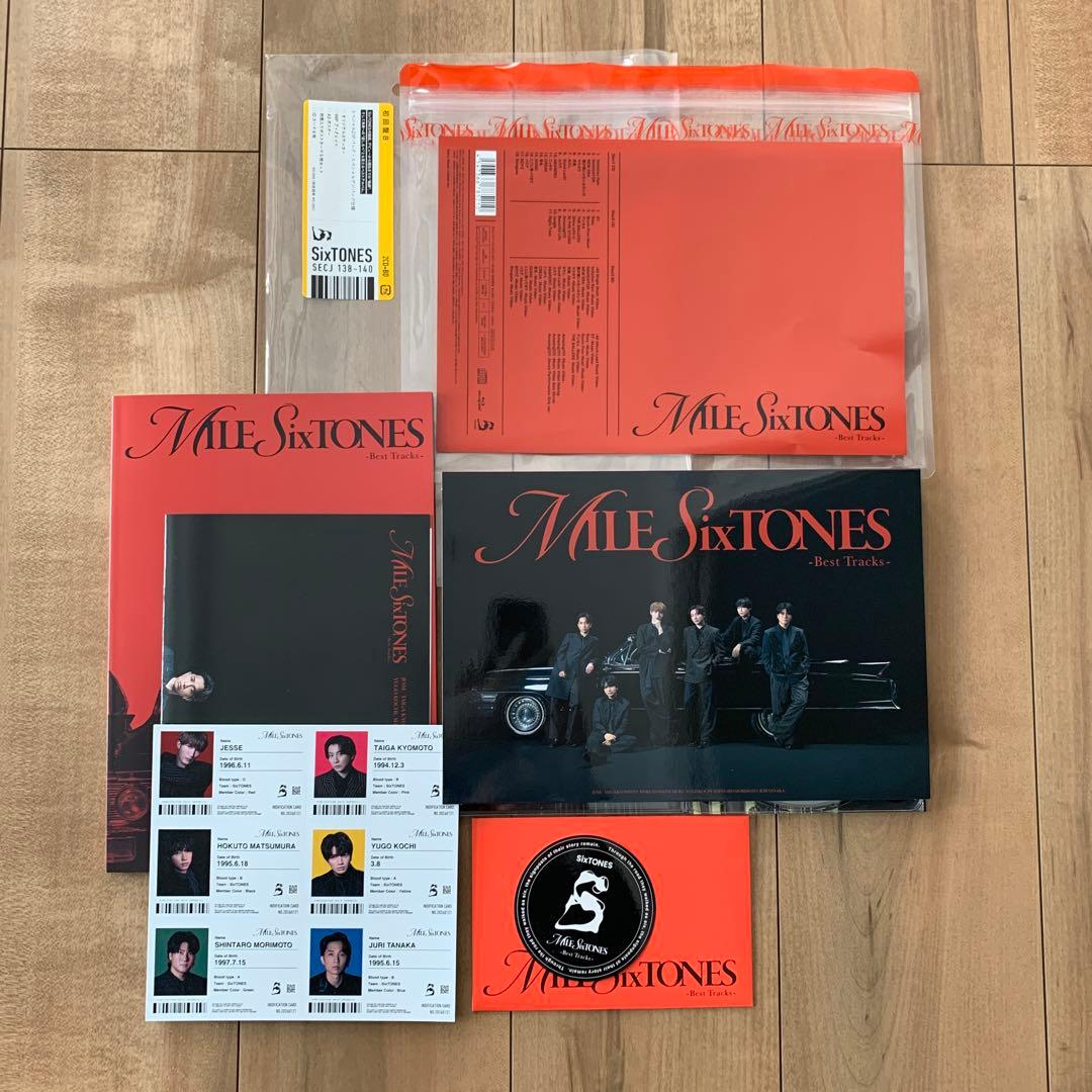 SixTONES MILE SixTONES 3形態　Blu-ray 特典付き