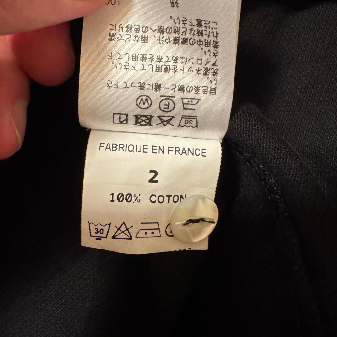 【2025春夏•極美品】ELACIO エラシオ カノコ ポロシャツ サイズ2 黒