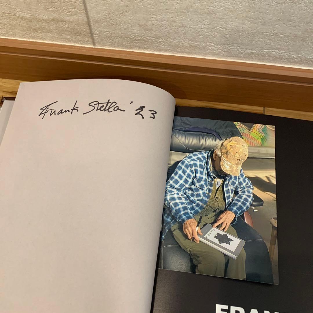 T*o様 FRANK STELLA アートブック　ご本人直筆サイン入り