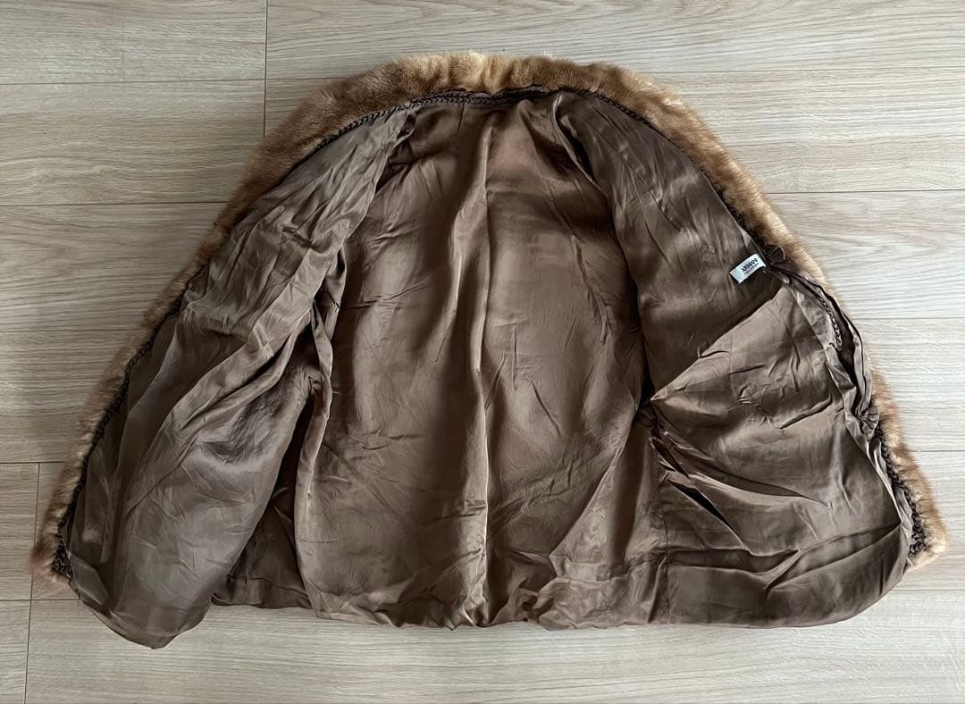 アルマーニ コレツィオーニ ファー ミンク ジャケット レディース