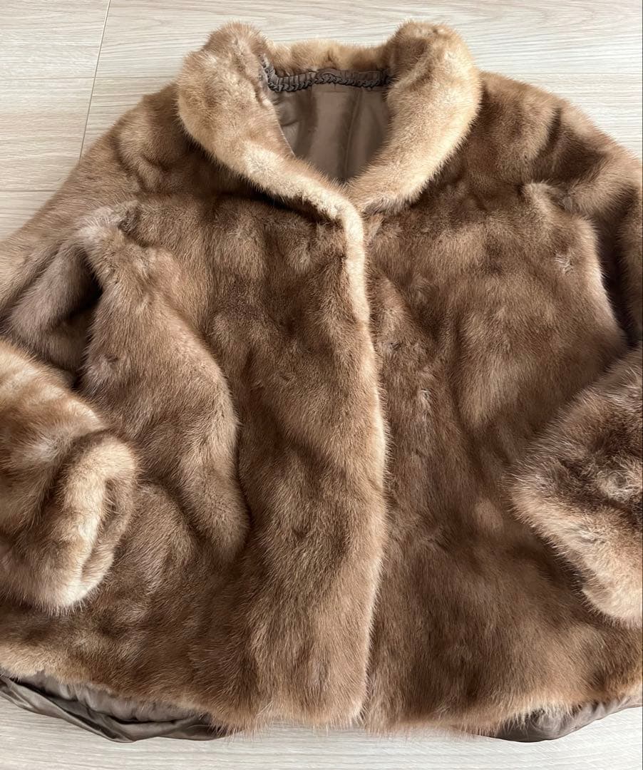 アルマーニ コレツィオーニ ファー ミンク ジャケット レディース