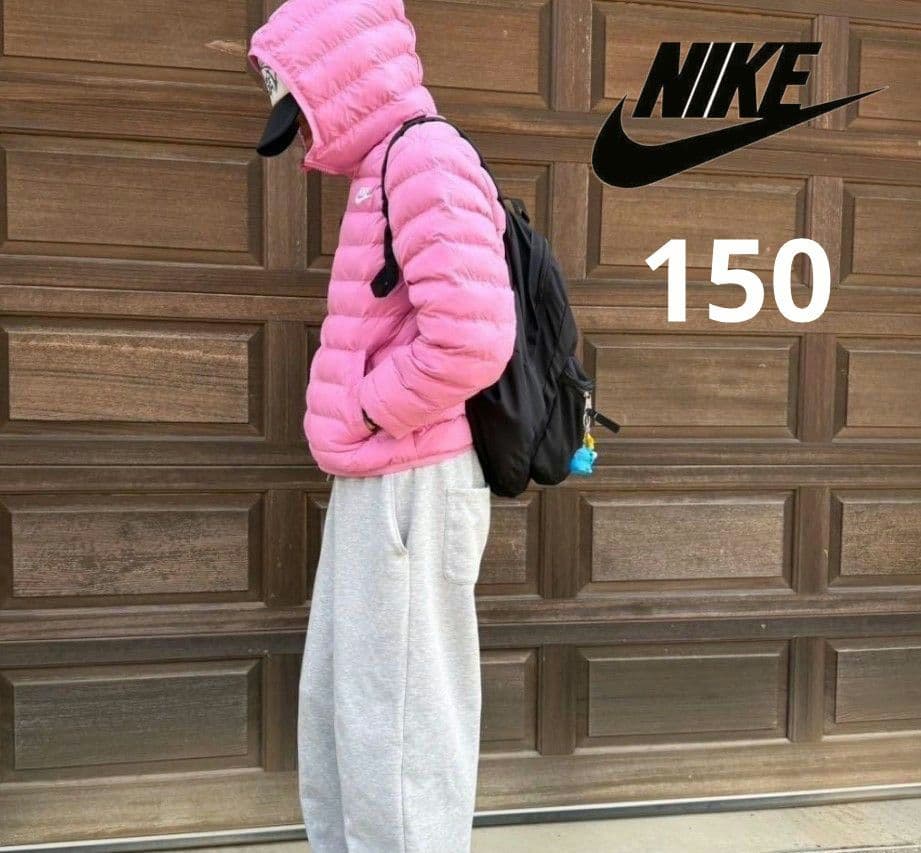 150㎝ NIKE ナイキ　ジュニア　シンセティックフィル　フーディジャケット