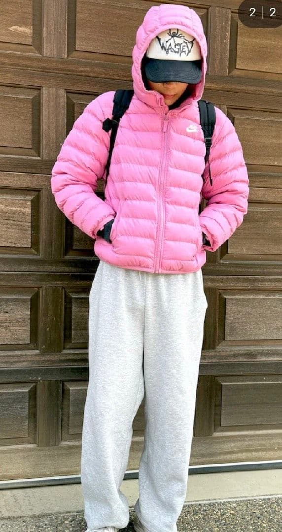 150㎝ NIKE ナイキ　ジュニア　シンセティックフィル　フーディジャケット