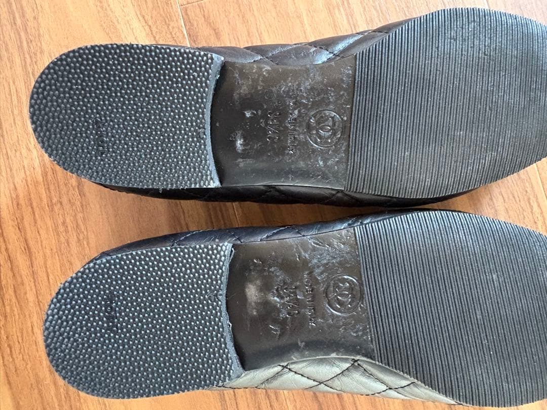 CHANEL バレリーナ　キルティングフラットシューズ