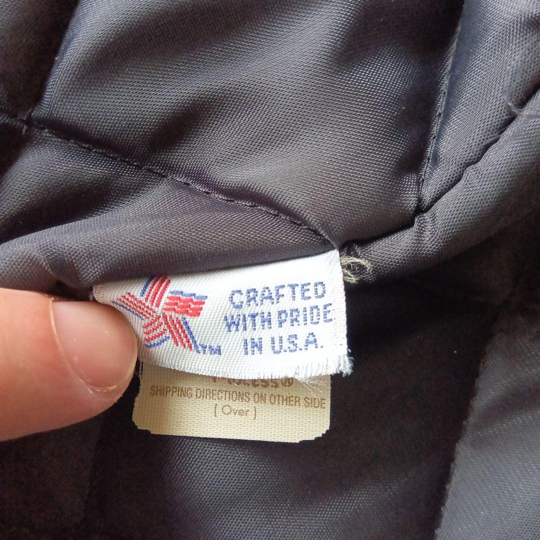 SCHOTT ブラックレザー Pコート　ピーコート