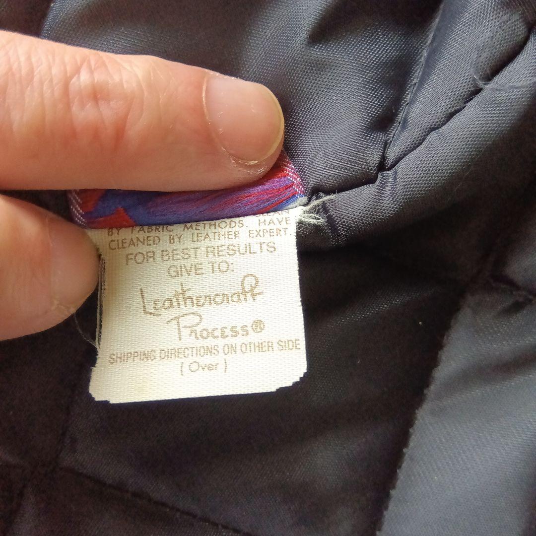 SCHOTT ブラックレザー Pコート　ピーコート