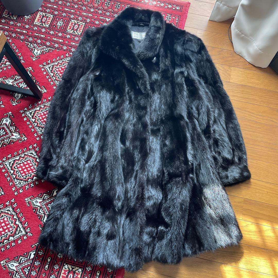 サガミンク　コート　ファー　saga mink