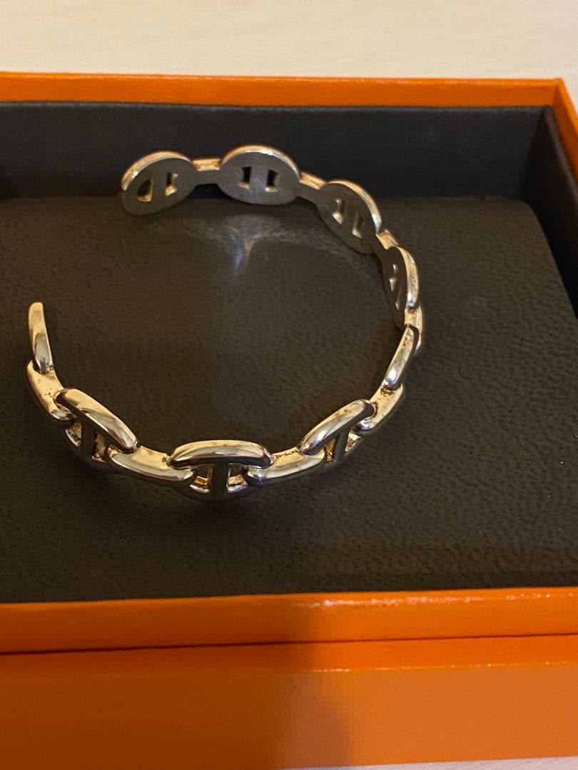 エルメス シェーヌダンクル　アンシェネ　バングル