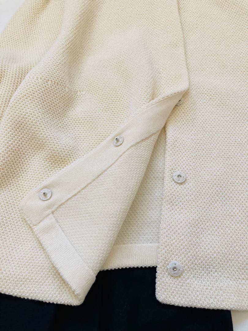 新品定価4万　TO BE CHIC ビジュー　カーディガン　ノーカラージャケット