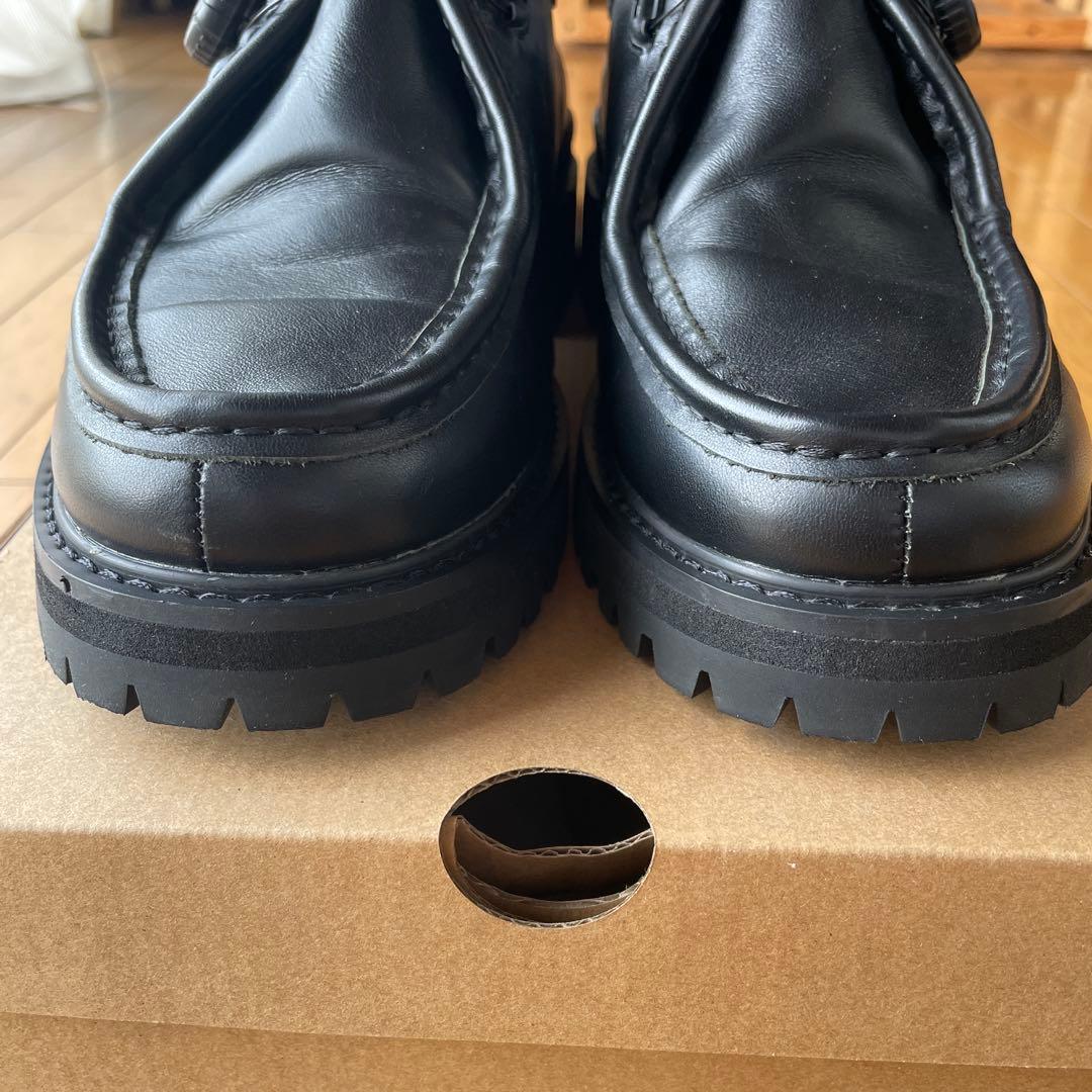 靴 PG Steven Alan 42 KNOCK black leather