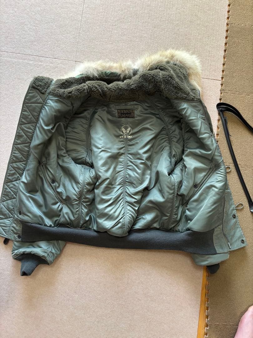 ほぼ新品 [実名復刻]バズリクソンズ N-2B サイズL ローレンスポーツ社