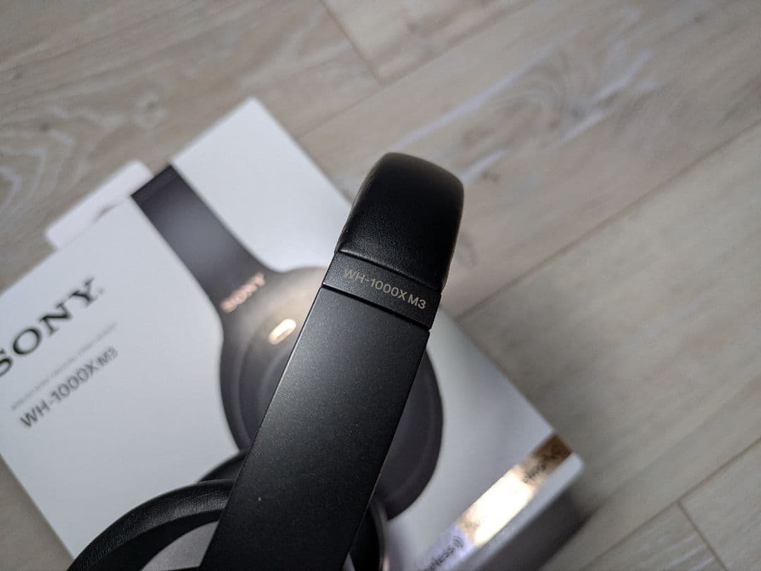 SONY WH-1000XM3(B) ワイヤレスノイズキャンセリングヘッドホン