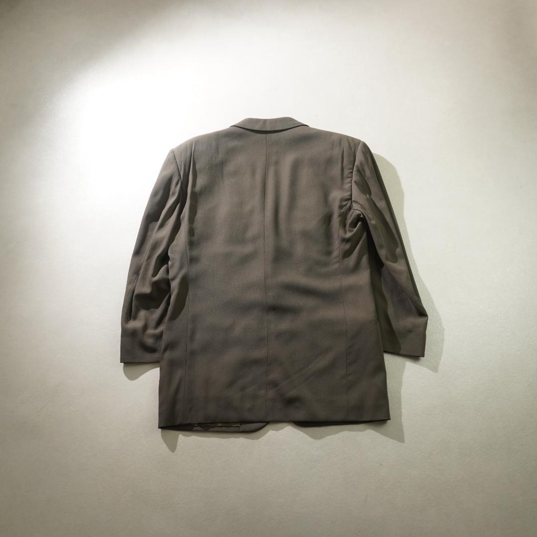 GIORGIO ARMANI シングルセットアップスーツ カーキ/VW502