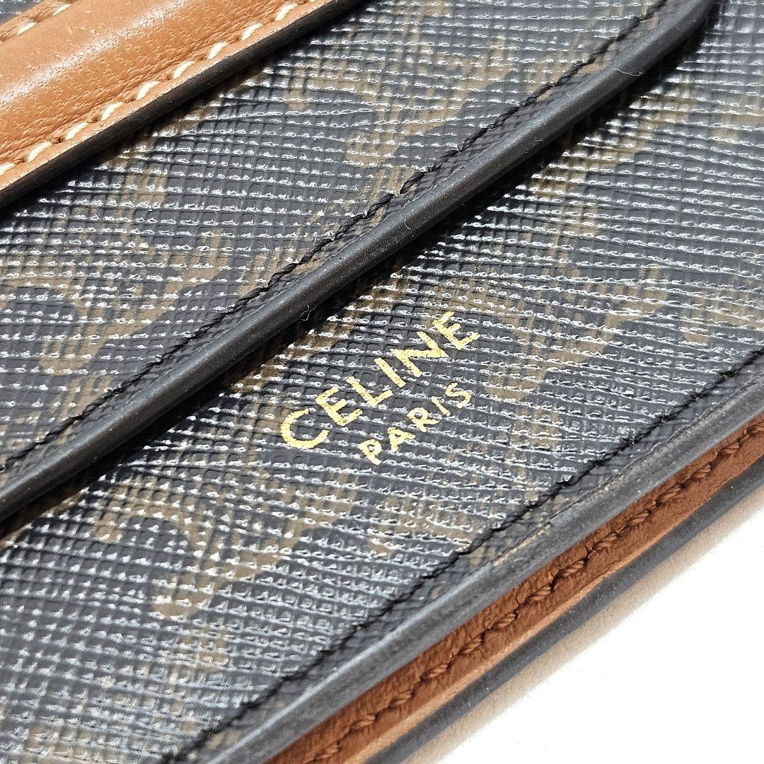 CELINE セリーヌ カードケース トリオンフ 札入れ 2つ折り財布