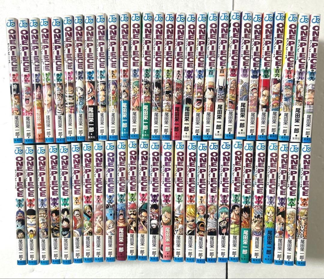 ワンピース１巻意外全て初版第１刷発行 1〜112巻セット