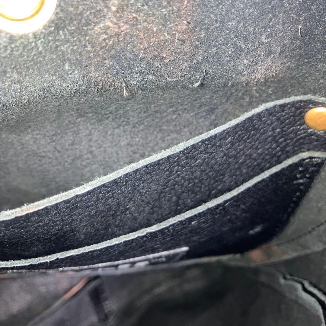 Schott レザーショルダーバッグ