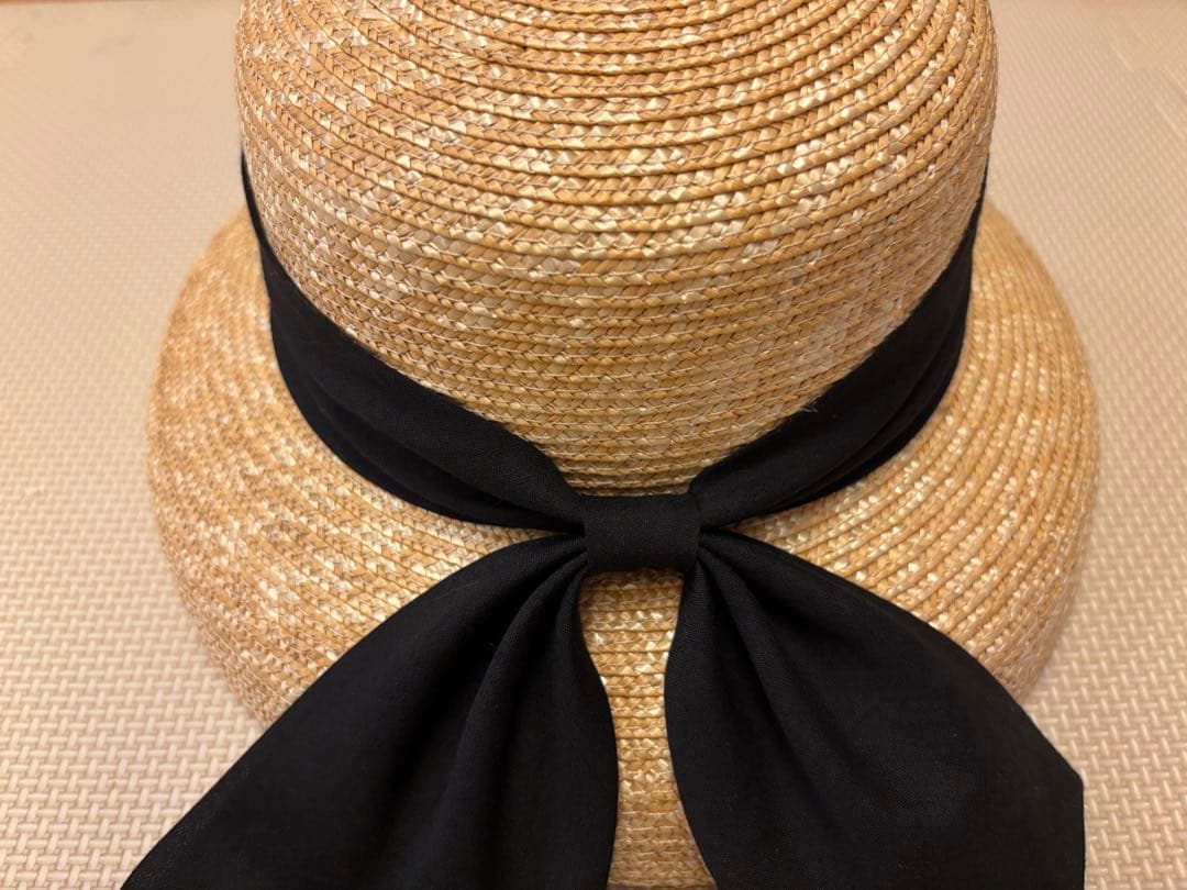 帽子 Chapeau d' O StrawBraid Casablanca