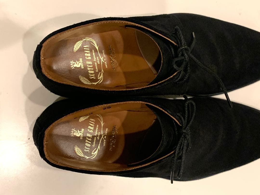 SCOTCH GRAIN スウェードビジネスシューズ 25cm