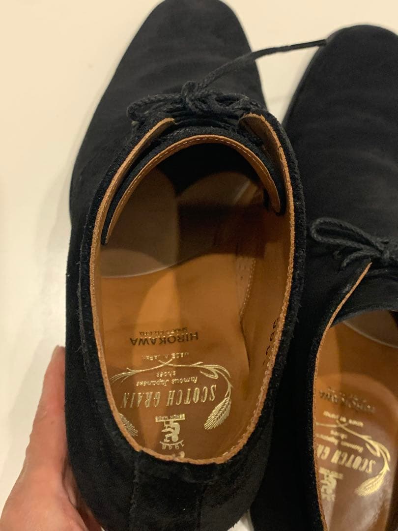 SCOTCH GRAIN スウェードビジネスシューズ 25cm