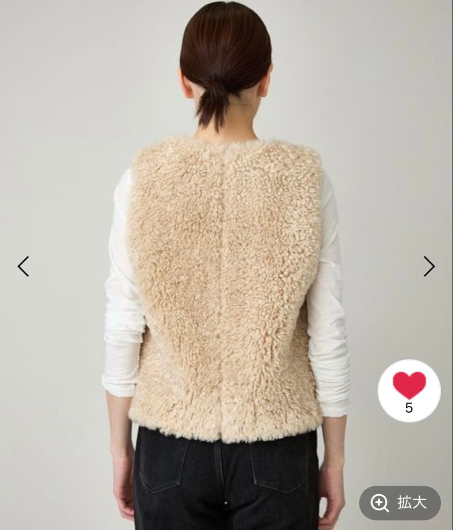 【美品】curensology カーリーショート ベスト