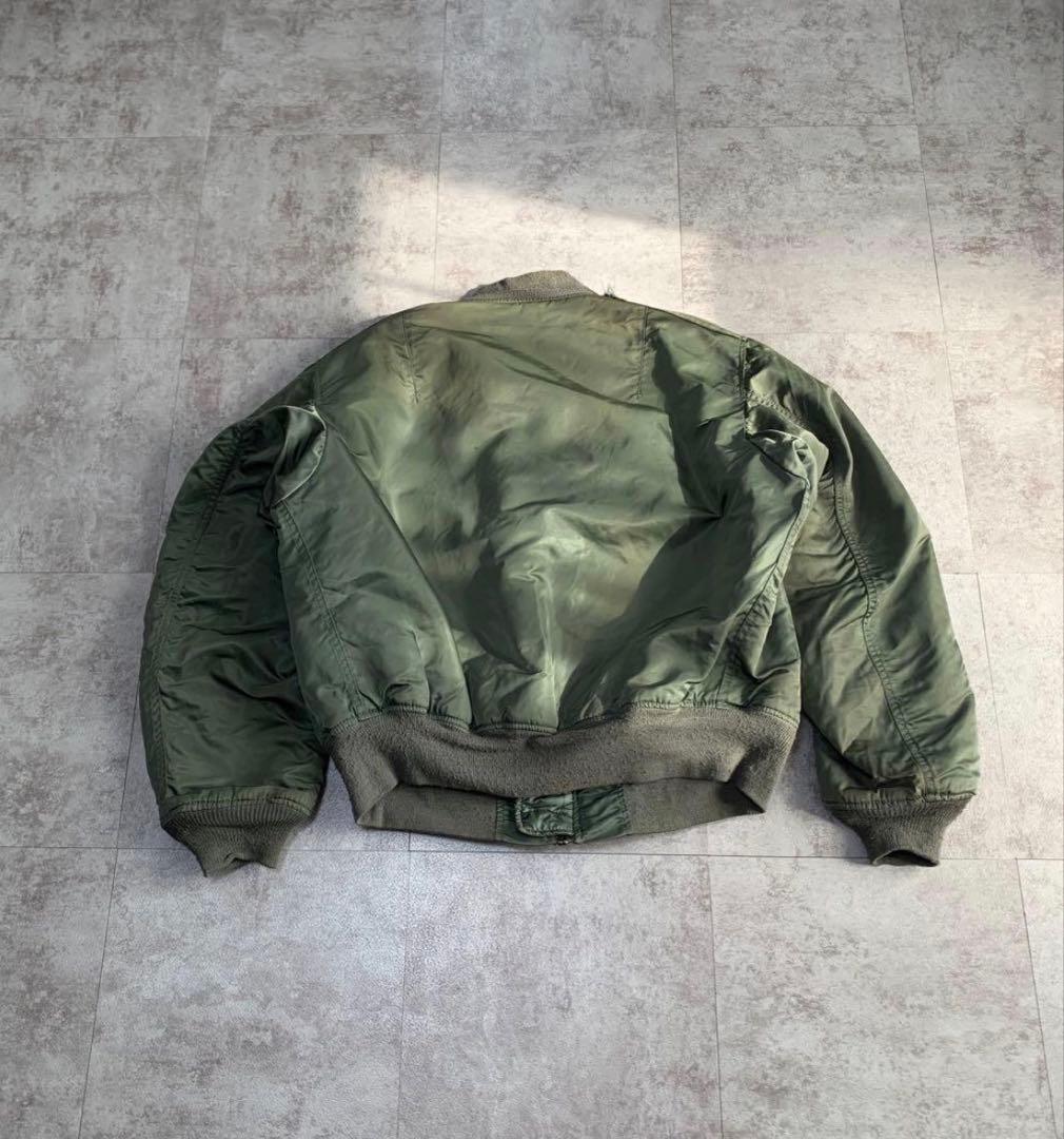 90s alpha ma-1 flight jacket USA製