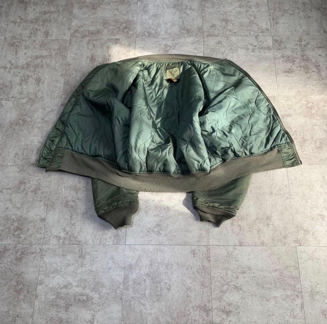 90s alpha ma-1 flight jacket USA製