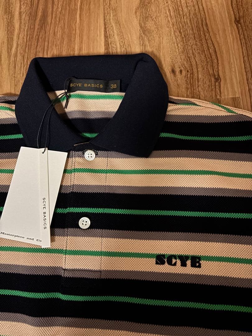 未使用品　scye ポロシャツ　38