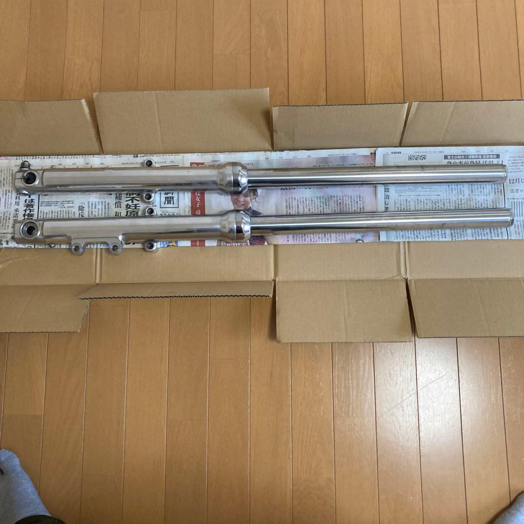 39mmフロントフォーク　ハーレー　少しロング　サンダンストラックテック入り