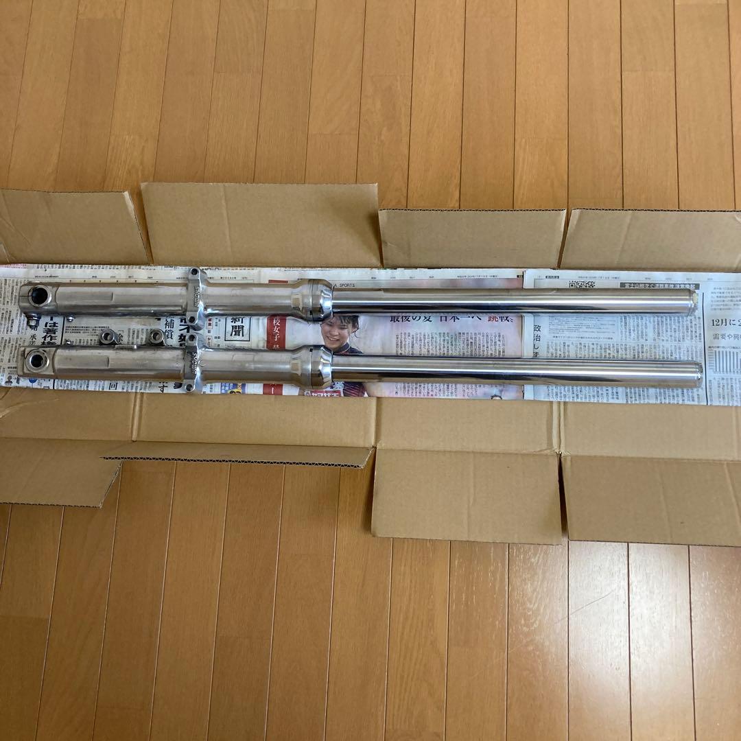 39mmフロントフォーク　ハーレー　少しロング　サンダンストラックテック入り