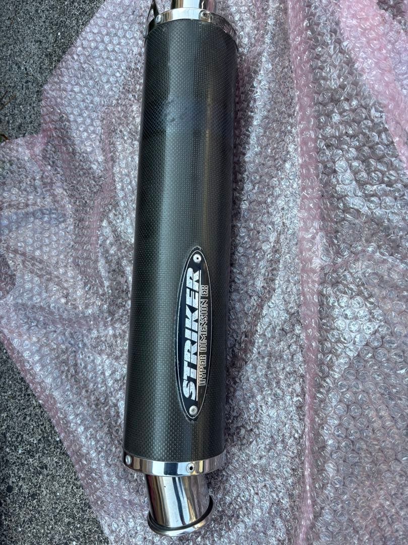 イナズマ400 ストライカーマフラー　フルエキ