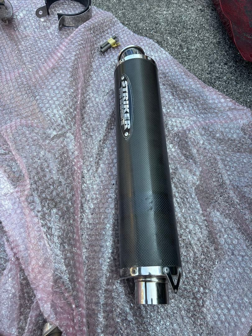 イナズマ400 ストライカーマフラー　フルエキ