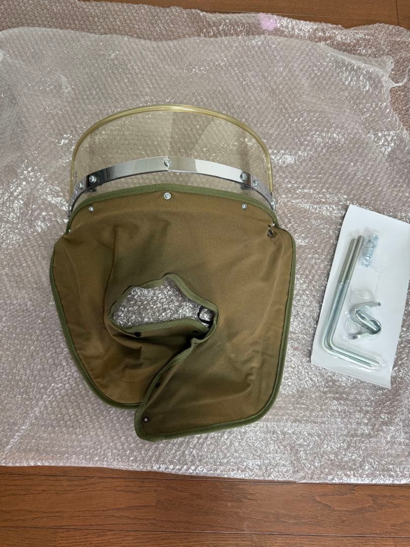 旭風防　ゼットファーザー　短風防　旧車　カーキ　緑