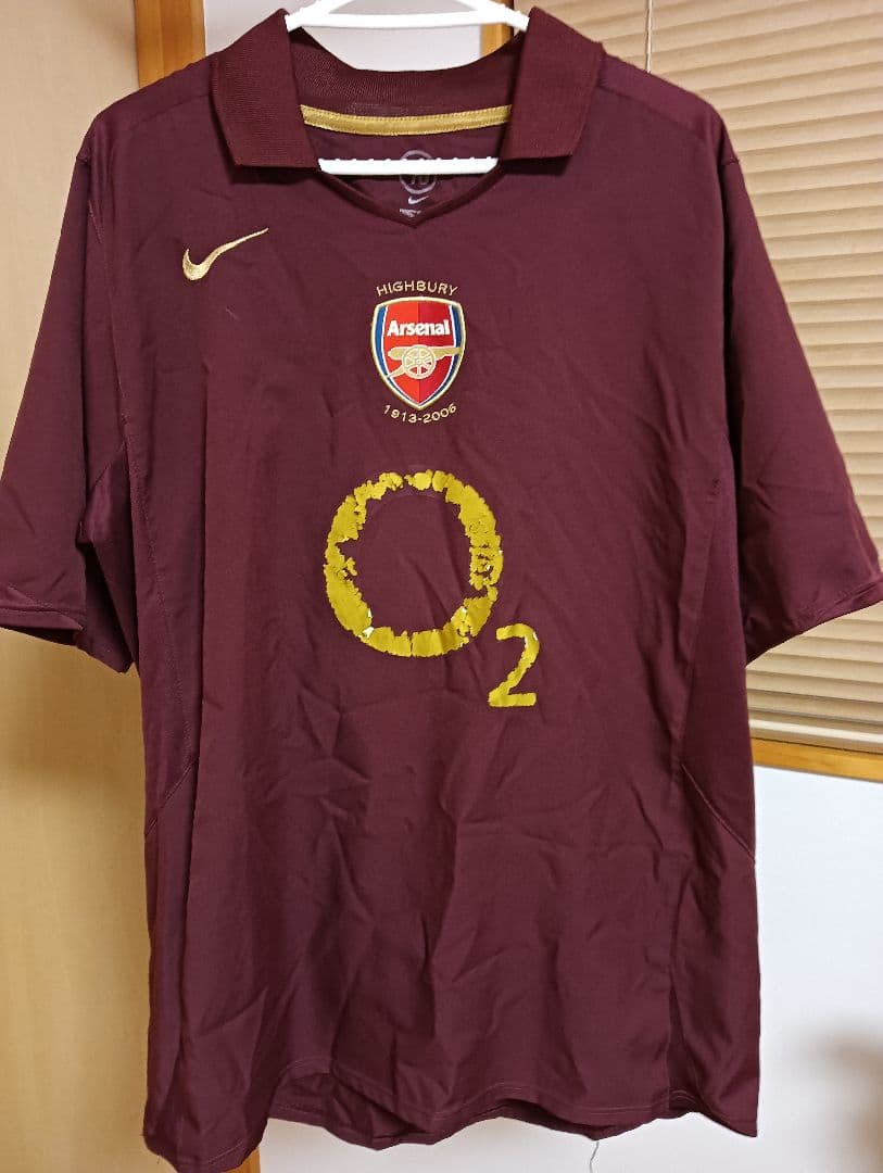 アーセナル　ハイバリー　ファンペルシー　L　ユニフォーム
