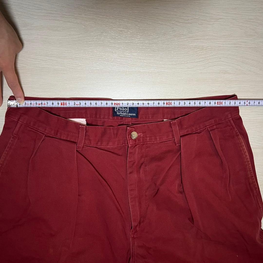 S*U様 80s 90s ラルフローレン ツータックチノ ポロチノ USA製　3