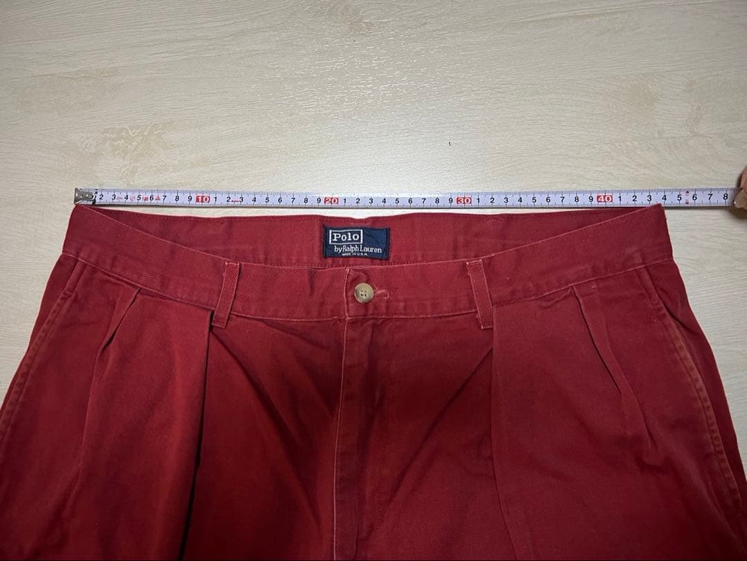 S*U様 80s 90s ラルフローレン ツータックチノ ポロチノ USA製　3