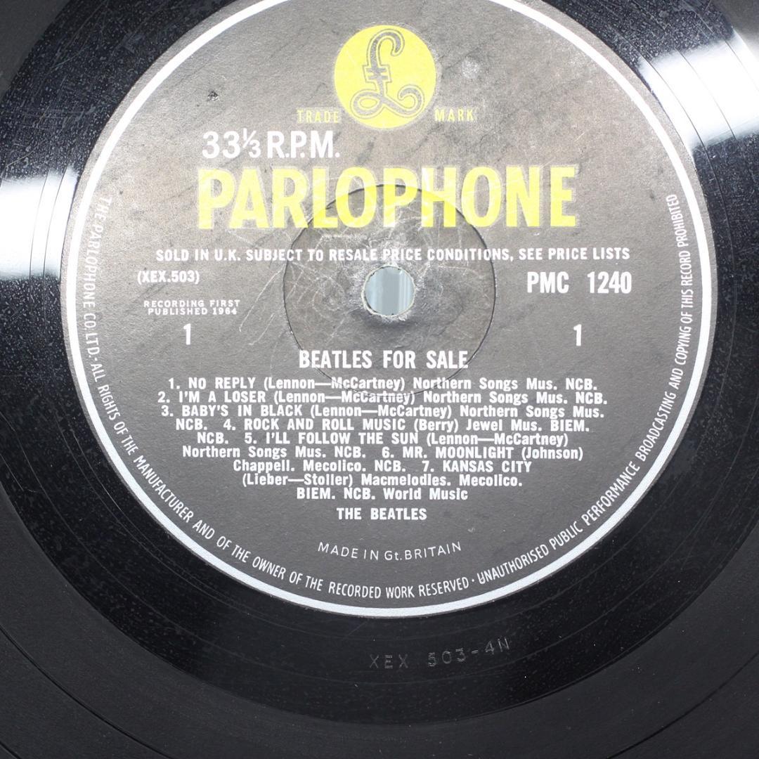 英LP The Beatles For Sale UK盤 Mono ジャケ悪