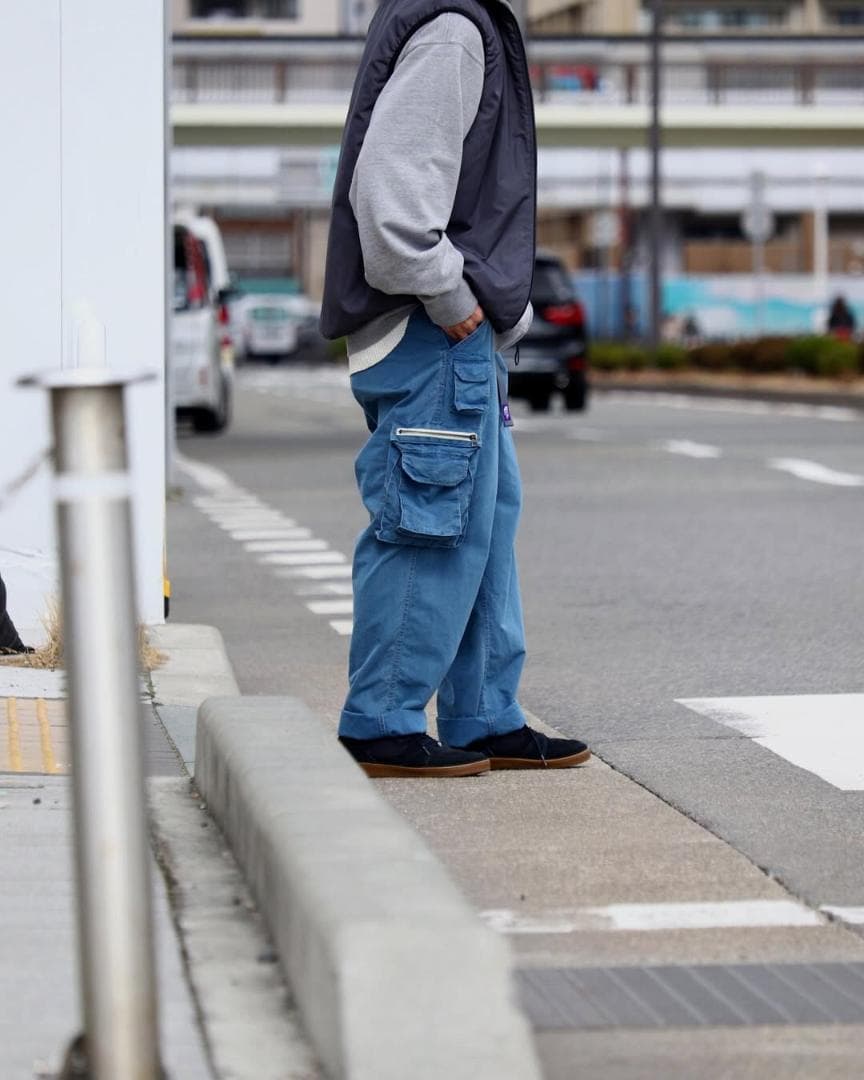 ノースフェイス パープルレーベル インディゴ フィールドパンツ NT5308N