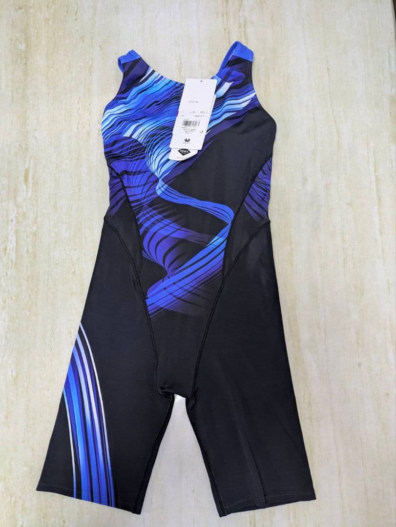 Wacoal スポーツ用水着 11L 青/黒