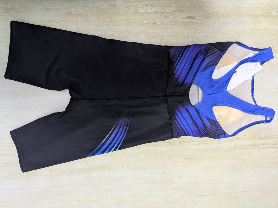 Wacoal スポーツ用水着 11L 青/黒