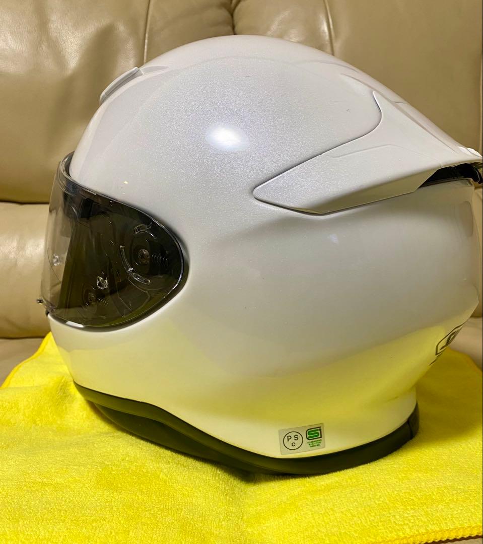 SHOEIZ-7 フルフェイス ヘルメット【美品】ホワイト Sサイズ 55cm