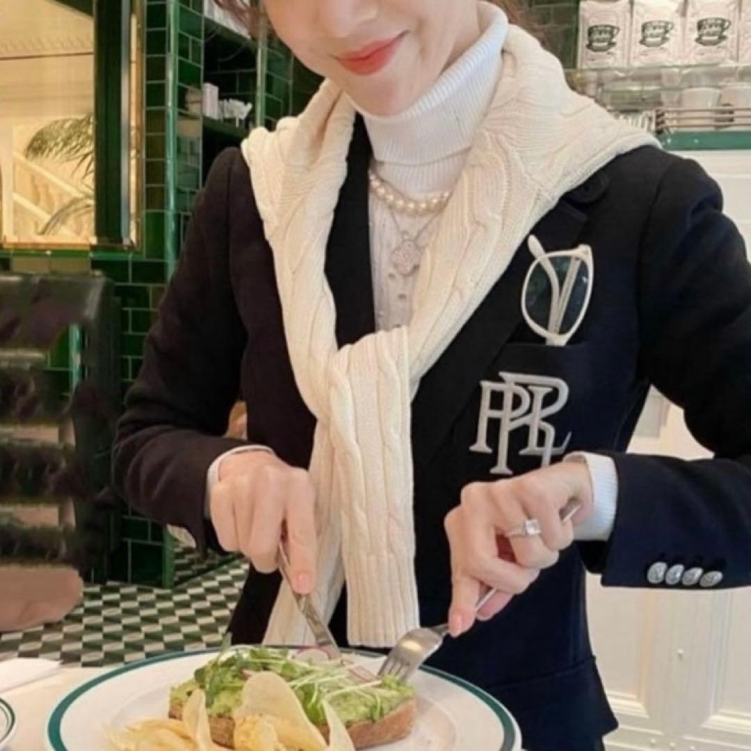 ラルフローレン✨エンブレムコットンジャケット　シルバーボタン現行MTPomさま