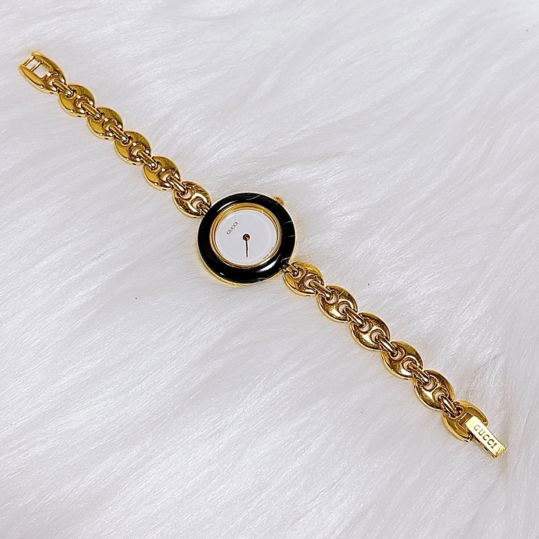 グッチ　電池交換済　11/12.2 チェンジベゼルウォッチ　6色チェーンウォッチ