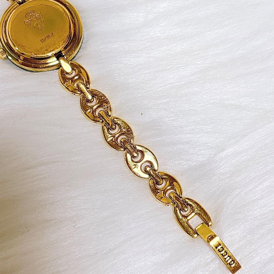 グッチ　電池交換済　11/12.2 チェンジベゼルウォッチ　6色チェーンウォッチ