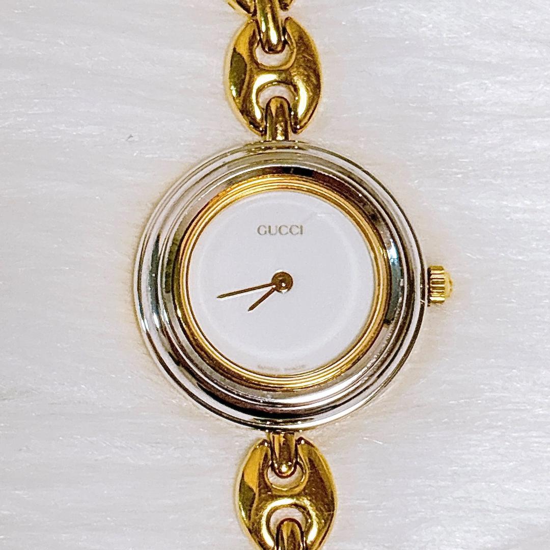 グッチ　電池交換済　11/12.2 チェンジベゼルウォッチ　6色チェーンウォッチ